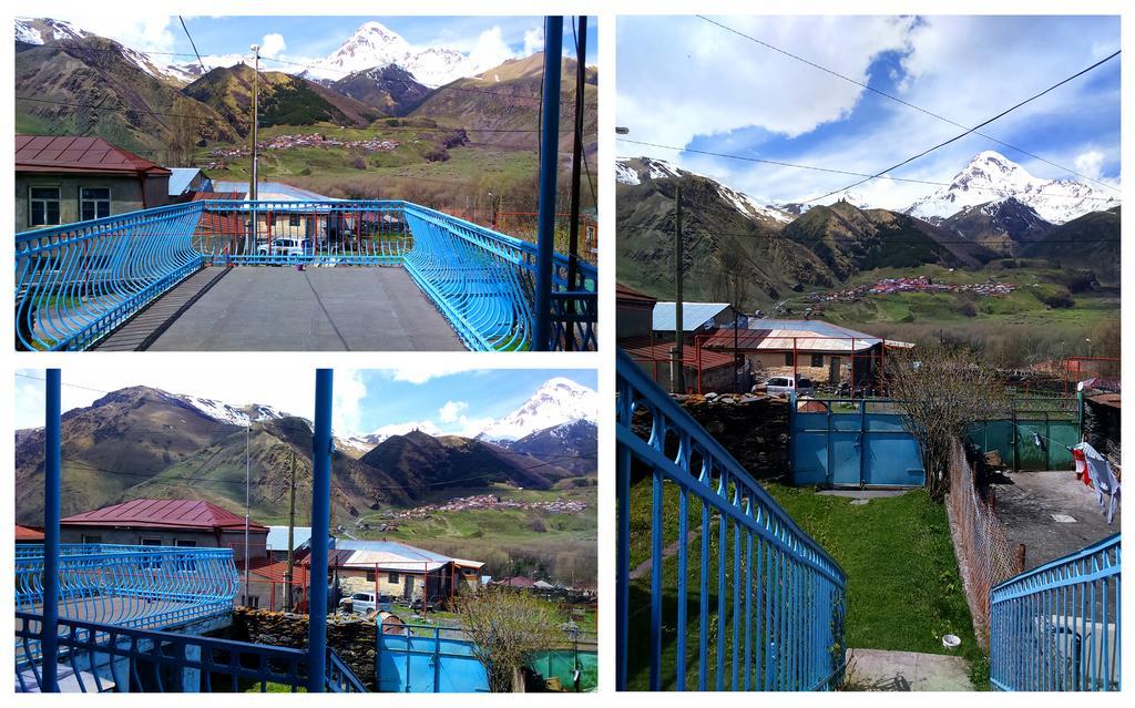 Blue Guesthouse Kazbegi Exterior foto
